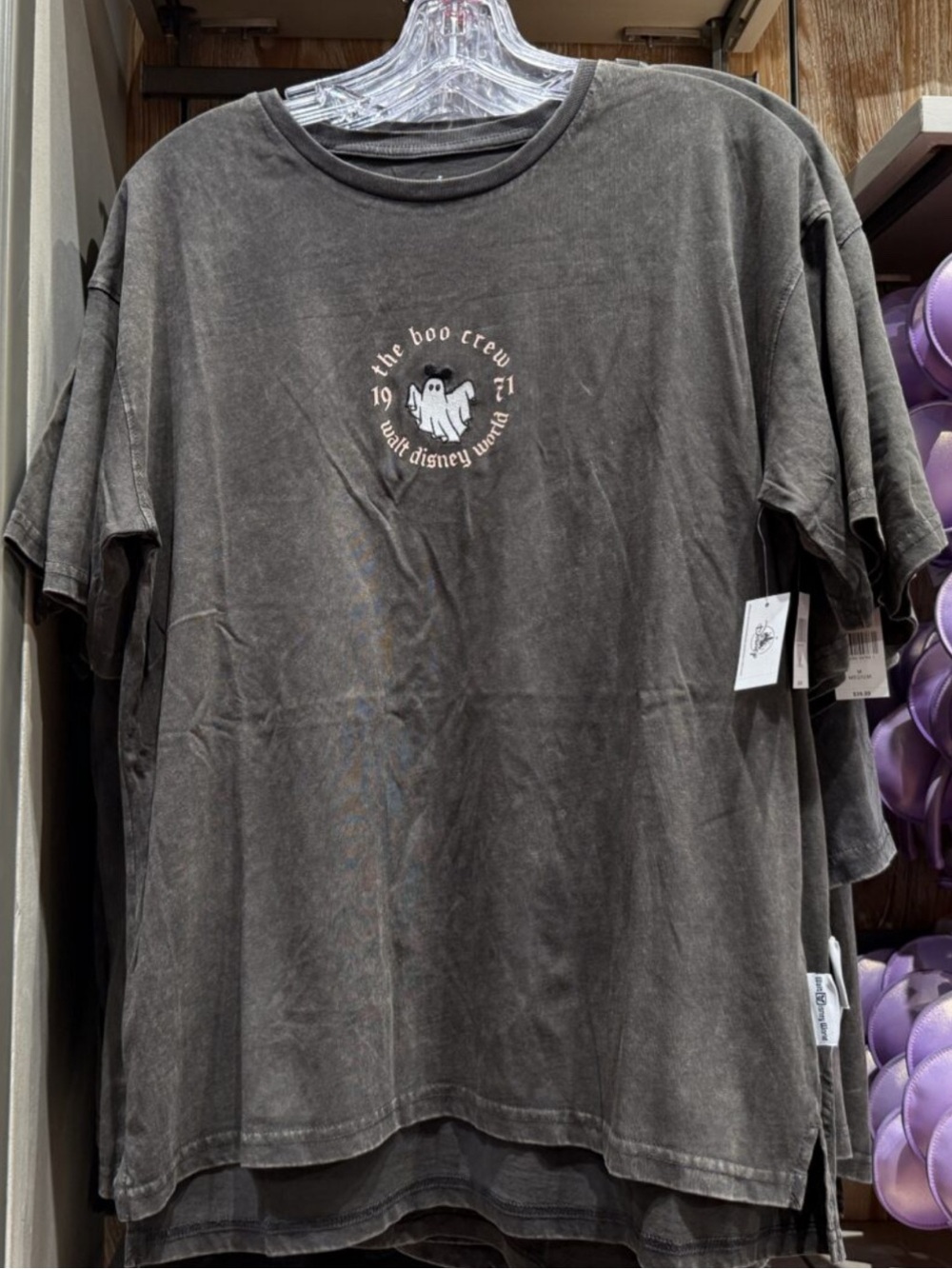 Disney Parks 2026 WDW Boo Crew 1971 Ghost Halloween T Shirt New